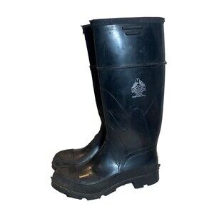Bata Rubber Knee Boots Black Tactical Cold Weather Military Men’s 7